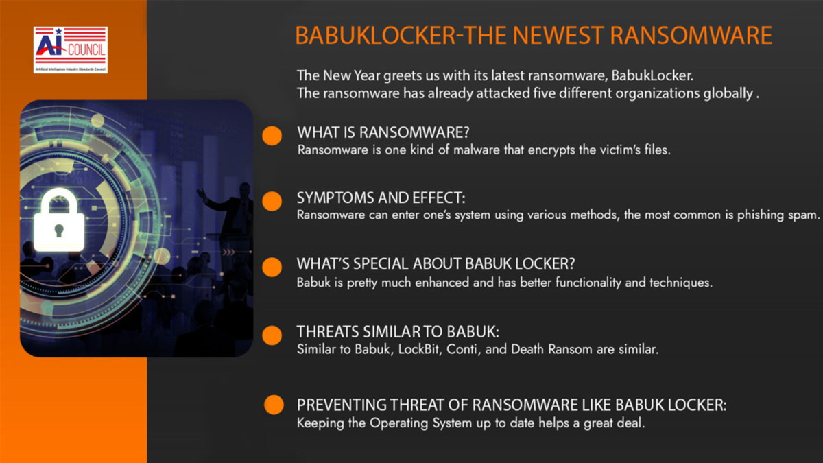 Babuk Locker- The Newest Ransomware